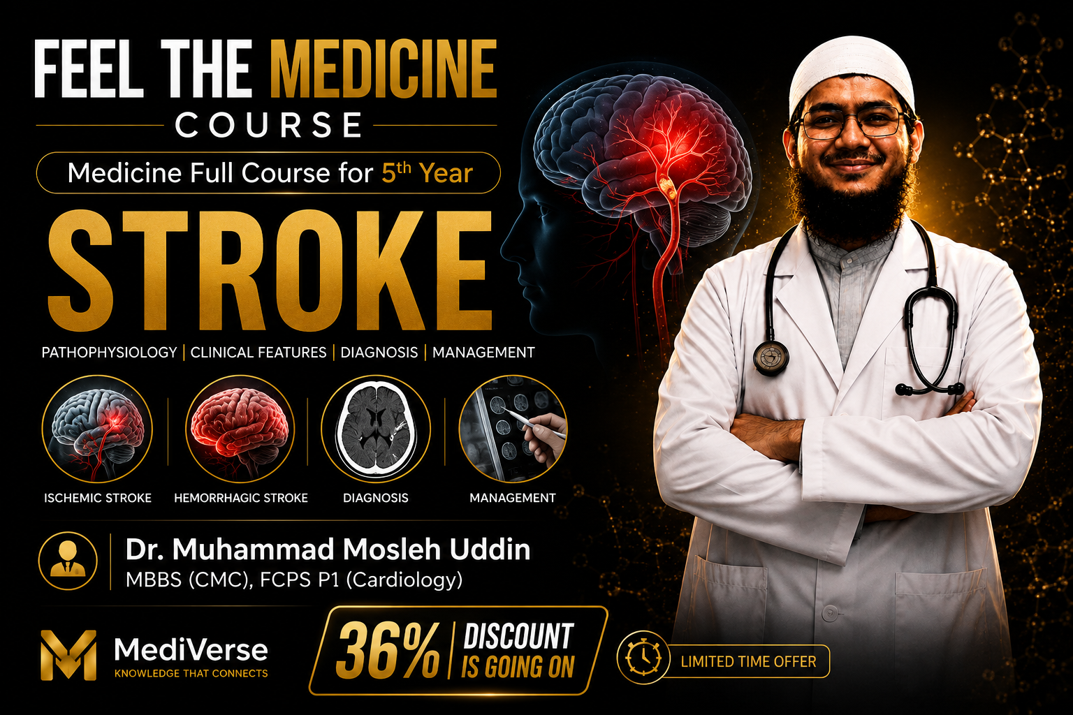 Stroke lesion identifying