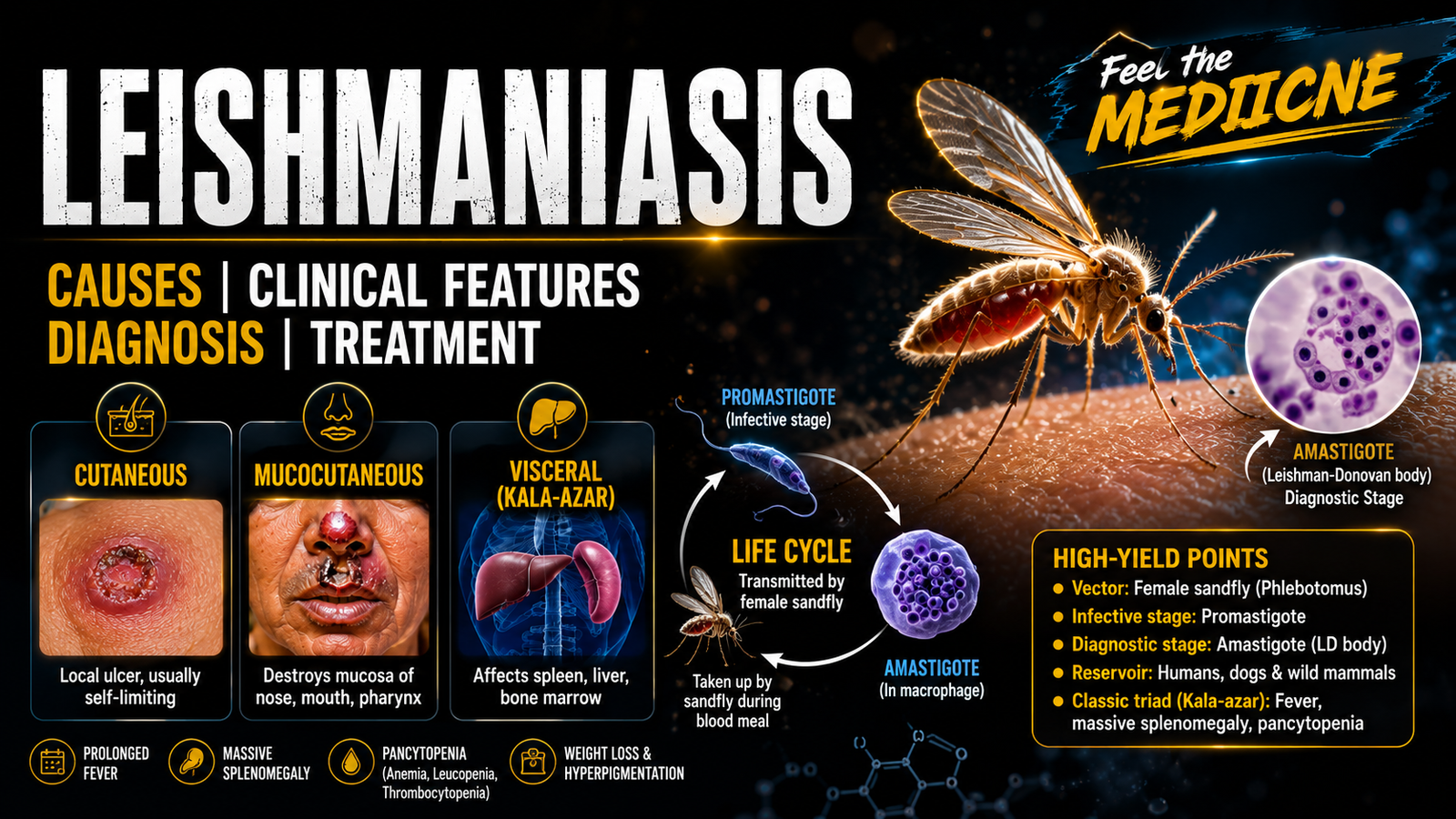 Man can be both accidental and main host for Leishmania
