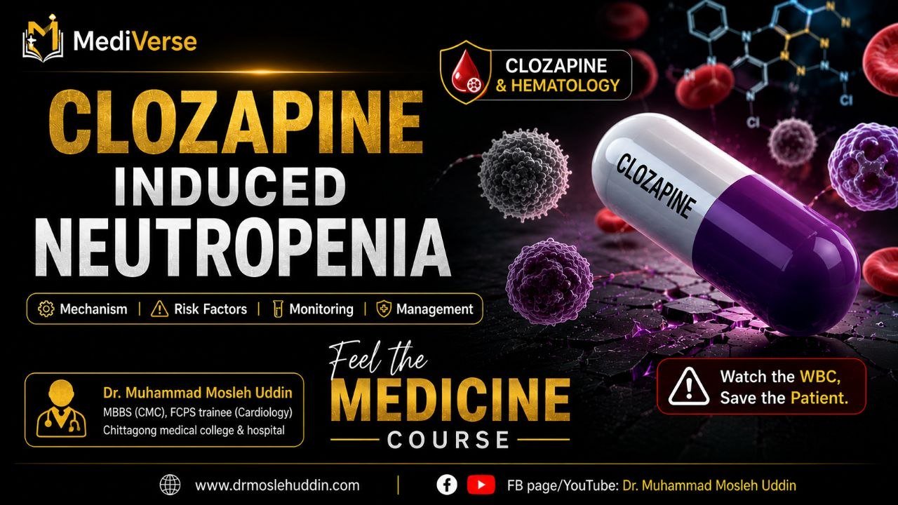 Clozapine induced Neutropenia