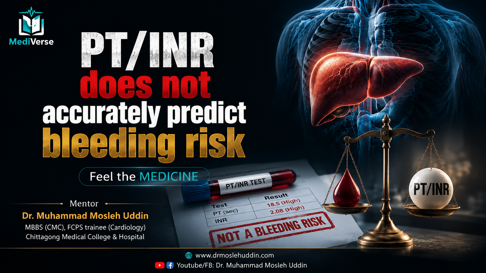 PT/INR doesn’t accurately predict bleeding risk in CLD
