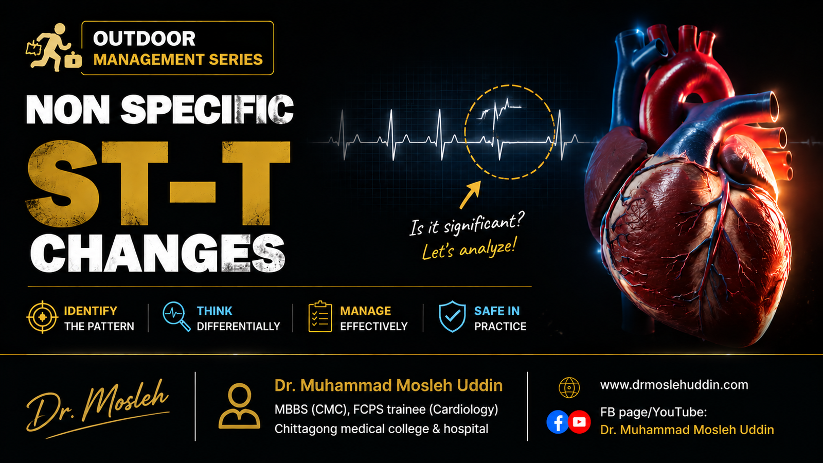 Non specific ST-T changes in ECG